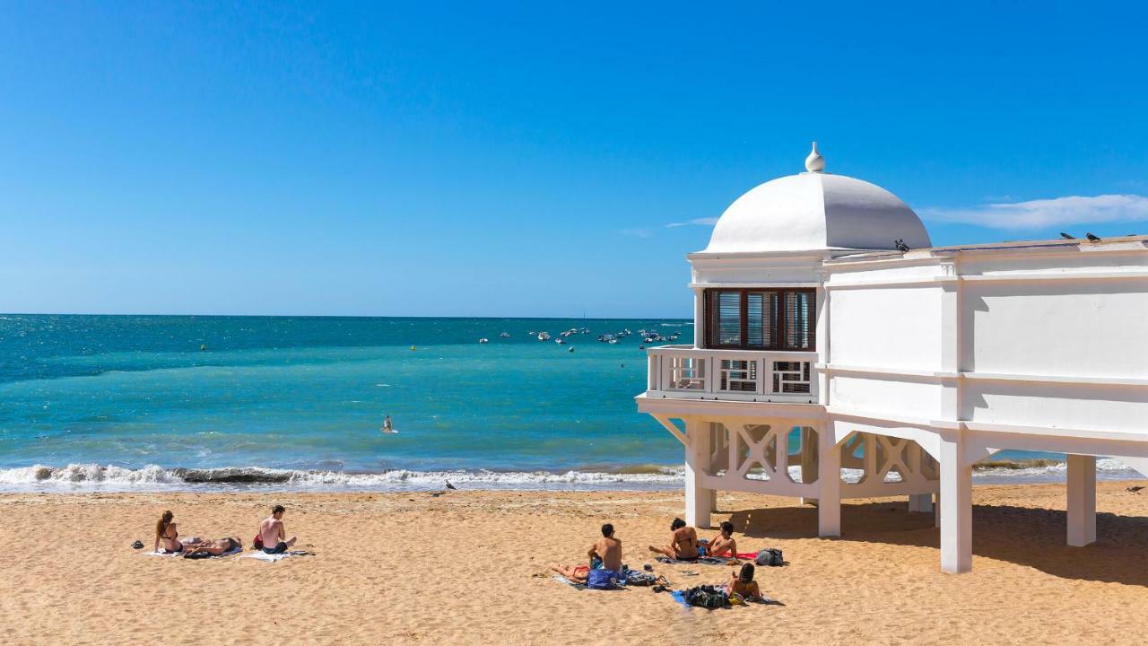 Poniente, íntimo apartamento en el corazón de Cádiz Exterior foto